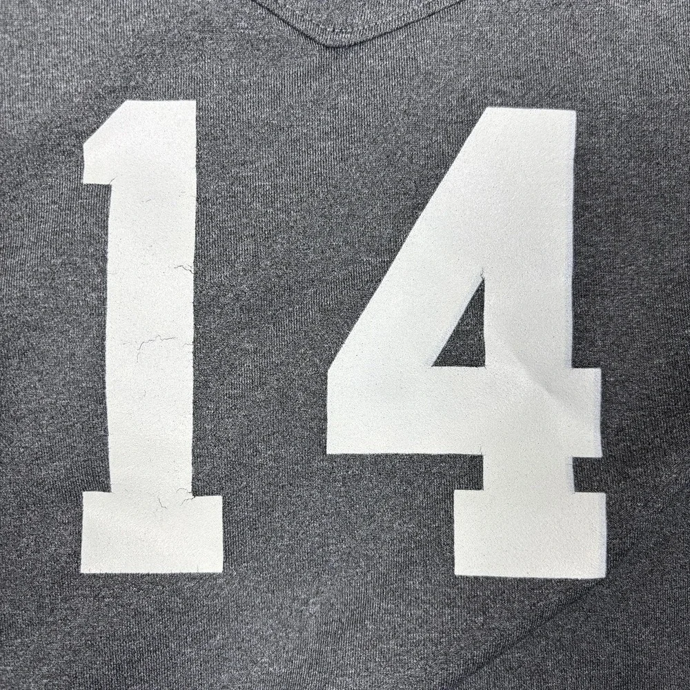 Nike Boise State Broncos Hoodie Performance Shirt Men L Gray Dri Fit Team Issued - Picture 3 of 9